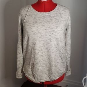 Heather gray pullover sweatshirt - XL
